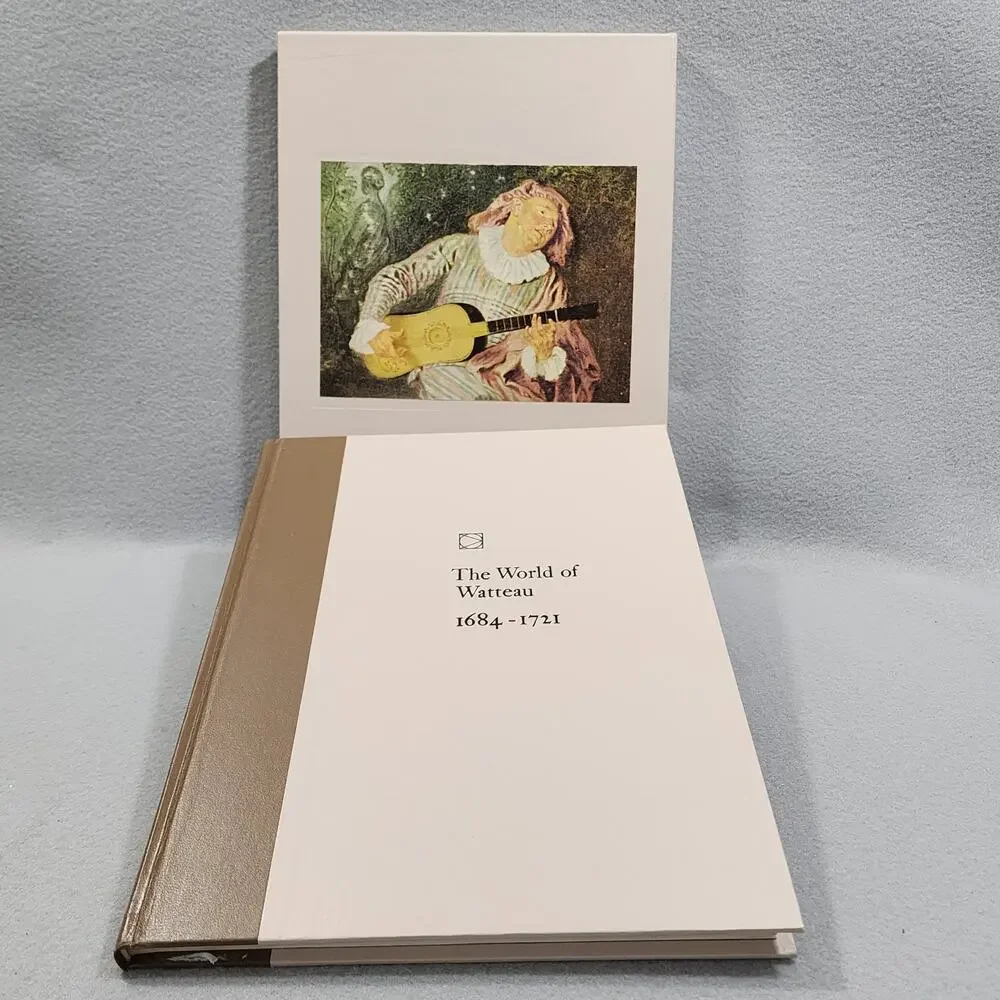 The World of Watteau 1684-1721 Hardbound - Slip Case Time Life Library of Art